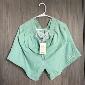 New With Tags: Bather Swim Trunks - Sea Foam - XL